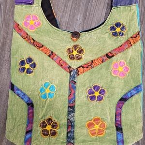 Handmade Nepali Crossbody Bag